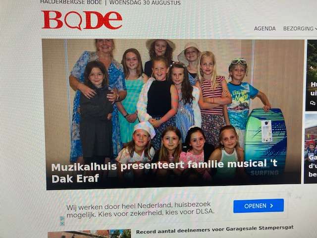 Stukje in de Bode over 't Dak Eraf